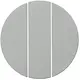 Berker 16652089 schakelwip 3-voudig R1/R3/R8 wit