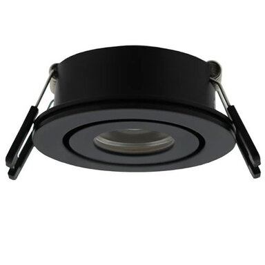 Klemko LCB-SPOT-Z-DTW Lumiko 863745 Venice COB LED inbouwspot 3 Watt/500ma Dim to Warm zwart
