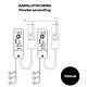 Klemko LED-DRV-12.5PD Lumiko LED driver constante stroom 700mA 12,5W 3-32V, dimbaar met snoer