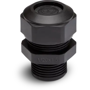 Niko 761-84002 spuitwaterdichte meerlaagse M20-wartel zwart