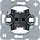 Berker 615031 pulsdrukker maakcontact 10A
