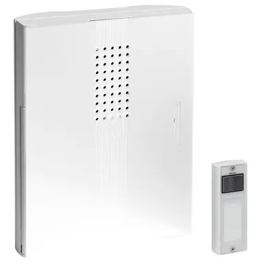 Grothe 714259 Mistral 200 gong draadloos 500 meter wit 86dB