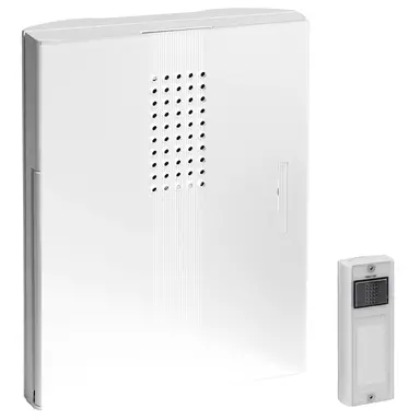 Grothe 714247 Mistral 300 gong draadloos 500 meter wit 86dB