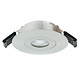 Klemko LCB-SPOT-62-WW Lumiko 863726 Siena COB LED Fix vaste inbouwspot 3,1W/350ma 3000K RVS look