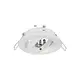 Rutec R55111-M inbouwspot kantelbaar excl. fitting en lichtbron IP20 wit