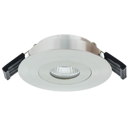 Klemko LED-SPOT-62-WW Lumiko 876726 Lumiko Siena XPG LED Fix vaste inbouwspot 2,1W/700 ma 3000K RVS look
