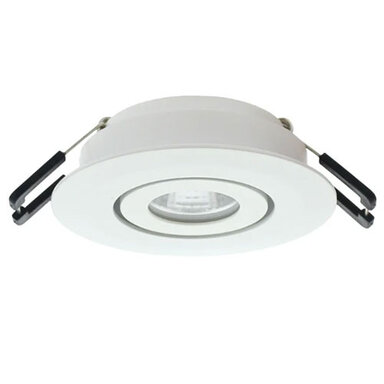 Klemko LCB-SPOTW62R-WW Lumiko 863712 Siena COB LED richtbare inbouwspot 3,1W/350ma 3000K wit