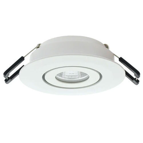 Klemko LCB-SPOTW62R-WW Lumiko 863712 Siena COB LED richtbare inbouwspot 3,1W/350ma 3000K wit