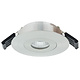 Klemko LCB-SPOT-62-NW Lumiko 863728 Siena COB LED Fix vaste inbouwspot 3,1W/350ma 4000K RVS look