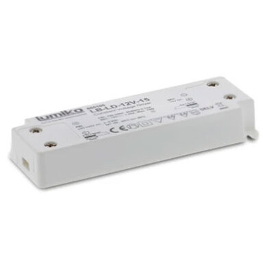 Klemko LB-LD-12V-15 Lumiko LED driver 220-240V naar 12V/ 1-15W constante spanning