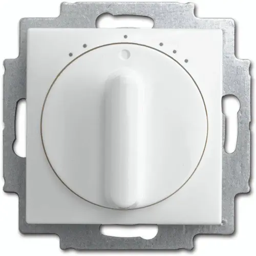 Busch-Jaeger 2711 UCDRL-914 driestandenschakelaar met binnenwerk en knop Balance SI wit glans