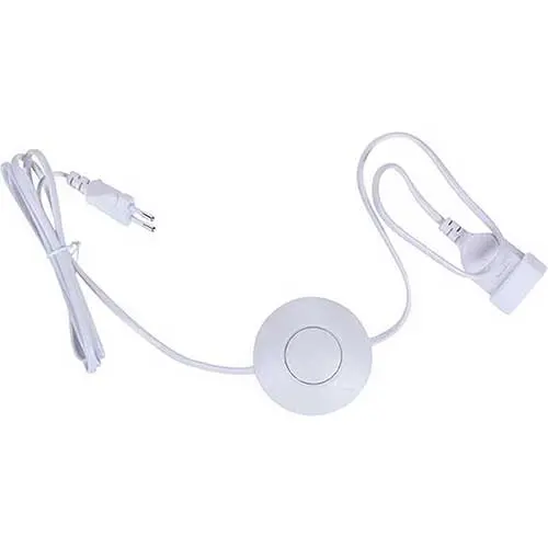 Tradim 64301 vloerdimmer LED 2-70 Watt met snoer wit