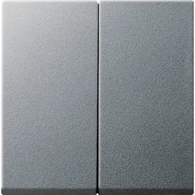 Gira 029526 schakelwip 2-voudig Systeem 55 aluminium mat oud model