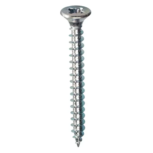 JMV 801.40030.1022 spaanplaatschroef 4,0x30 verzinkt voldraad platte kop Pozidriv-2 200 stuks