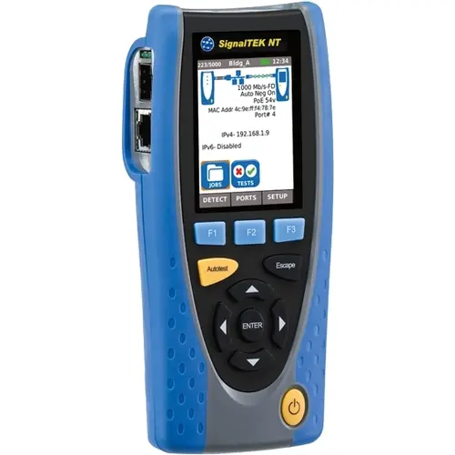 Magnum R156005 Netwerktester SignalTEK NT optie glasvezel met touchscreen