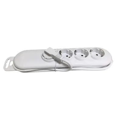 Haka 201401501 randaarde stekkerdoos 4-voudig met 1,5 meter snoer