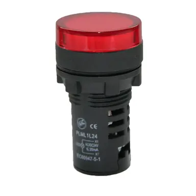 Haka 470030106 signaallamp 22mm LED rood 230 VAC