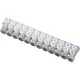 Haka 464400062 kroonstrip 12-polig 2,5-6mm² 450V wit