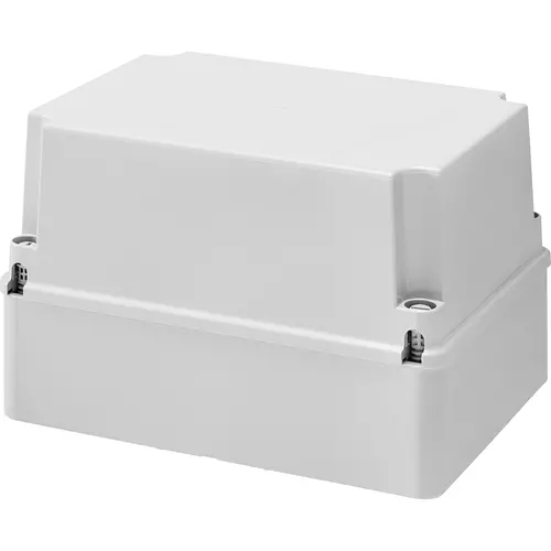 Gewiss GW44218 kabeldoos lasdoos 240x190x160mm met hoge schroefdeksel IP56 grijs