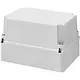 Gewiss GW44218 kabeldoos lasdoos 240x190x160mm met hoge schroefdeksel IP56 grijs