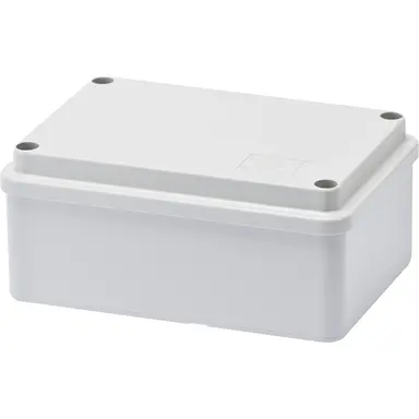 Gewiss GW44205 kabeldoos lasdoos 120x80x50mm met schroefdeksel IP56 grijs