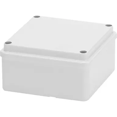 Gewiss GW44204 kabeldoos lasdoos 100x100x50mm met schroefdeksel IP56 grijs