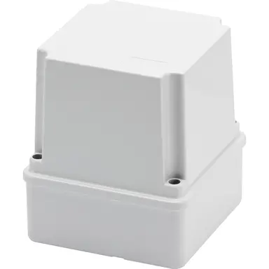 Gewiss GW44214 kabeldoos lasdoos 100x100x120mm met hoge schroefdeksel IP56 grijs