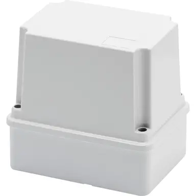 Gewiss GW44215 kabeldoos lasdoos 120x80x120mm met hoge schroefdeksel IP56 grijs