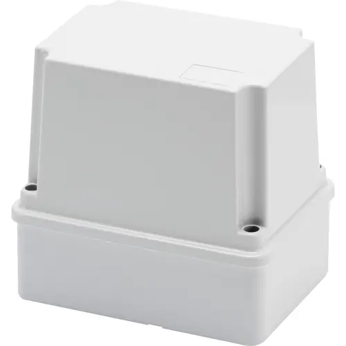 Gewiss GW44215 kabeldoos lasdoos 120x80x120mm met hoge schroefdeksel IP56 grijs