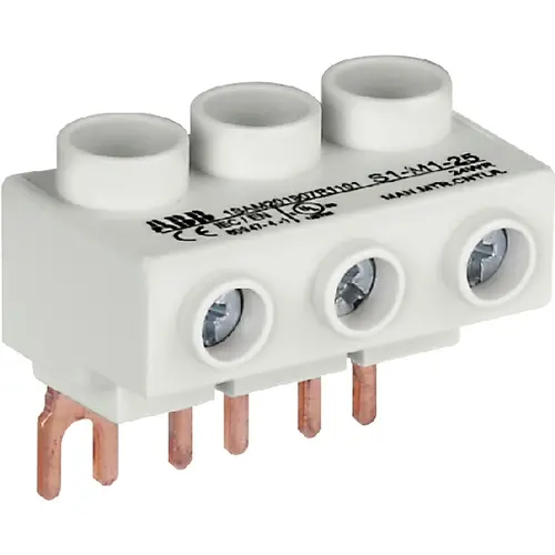 ABB MS 1XX-S1-M1-25 Aansluitklem voor hoofdkabel