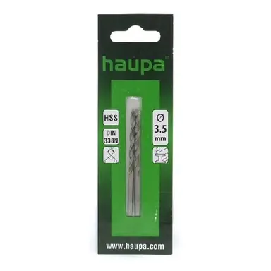 Haupa 230070 Metaal Boor 3.5x70mm Cilindris