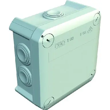 OBO T 60 KL Doos opb. 114x114x57mm IP66 Gr