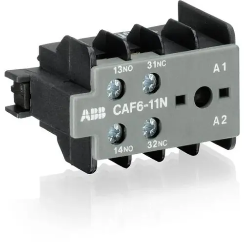 ABB CAF 6-11M Hulpcontactblok 1m 1v Frontbe