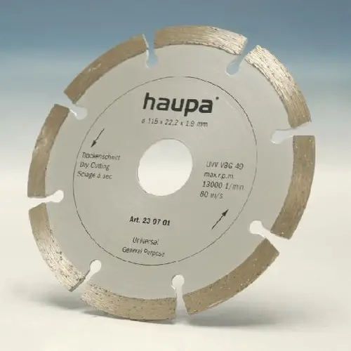 Haupa 230701 Slijpschijf tbv Doorslijpen 11