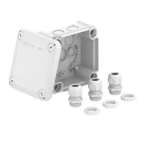 OBO T 60 M20 NL Doos opb. 114x114x57mm IP67 Gr