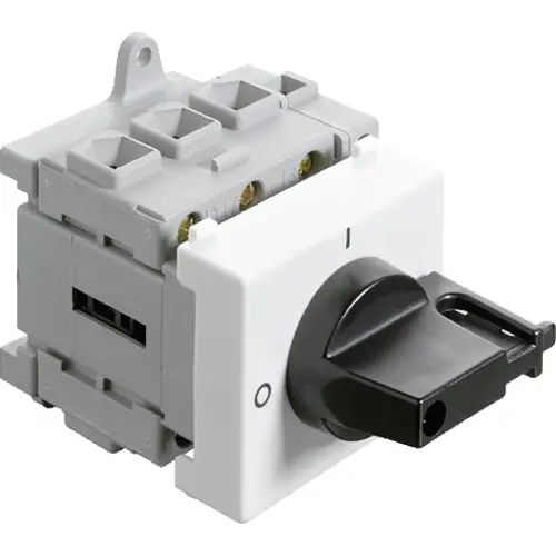 ASN HLT25/4T/Z20-SW hoofdschakelaar (hangslotvergr