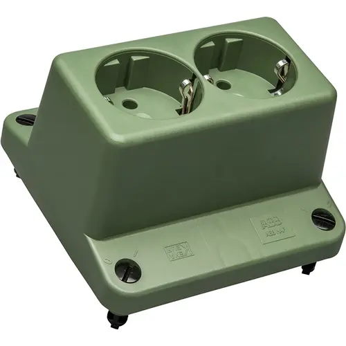 ABB Haf 3640W2-G S deksel 3640 met 2-voudige wcd