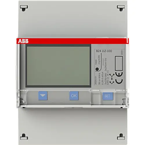 ABB B24 112-100 kwh meter 3f 6a 230/400v puls