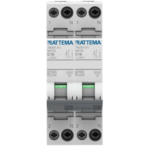 Attema AT90209 fornuisgroep 1p+n 16a c-kar