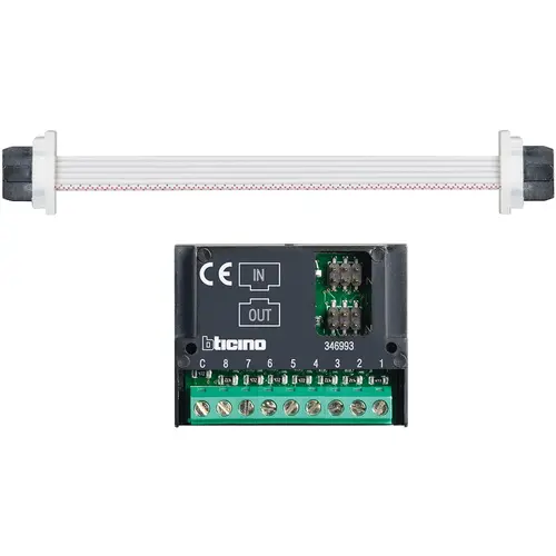 BTicino BT346993 AVT drukknopinterface Sfera New voor 8 knoppen