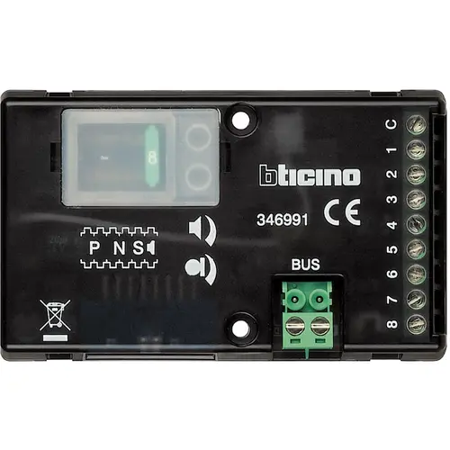 BTicino BT346991 micro luidspreker 2draads voor