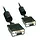 Grayle 01.0931050 VGA kabel HDD 15P MALE>MALE 5 meter zwart