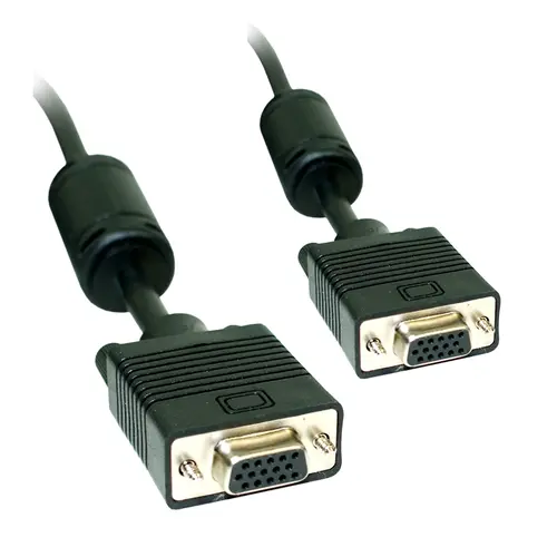 Grayle 01.0931050 VGA kabel HDD 15P MALE>MALE 5 meter zwart