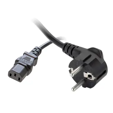 Grayle 010.01.3302 Europese stroom kabel C13 zwart 2.5 meter