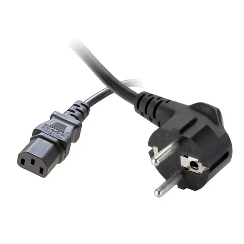 Grayle 010.01.3302 Europese stroom kabel C13 zwart 2.5 meter