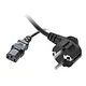Grayle 010.01.3302 Europese stroom kabel C13 zwart 2.5 meter