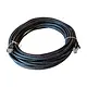 Grayle 010.01.702537 Zwarte Cat.5e patch kabel van Zybrnet 10 meter