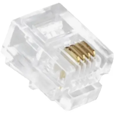 Grayle 010.04.0432 RJ11 connector rond/massief (6/4)