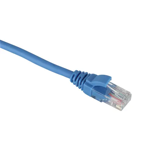 Grayle ZN500PC12130100M Blauwe Cat.6 patch kabel van Zybrnet 500 10 meter
