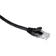 Grayle ZN500PC12150010M Zwarte Cat.6 patch kabel van Zybrnet 500 1 meter